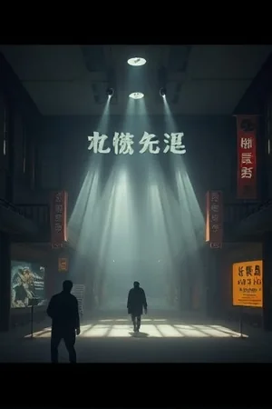 三十七度恒温海报，医院走廊尽头的窗与座椅