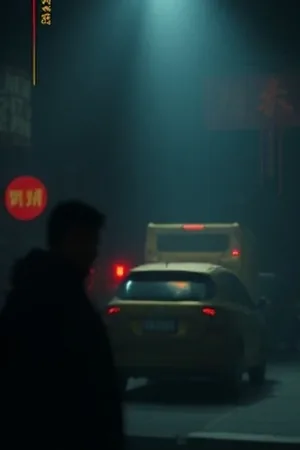 逆流而上的人剧照，清晨立交桥下的车流与晨跑者